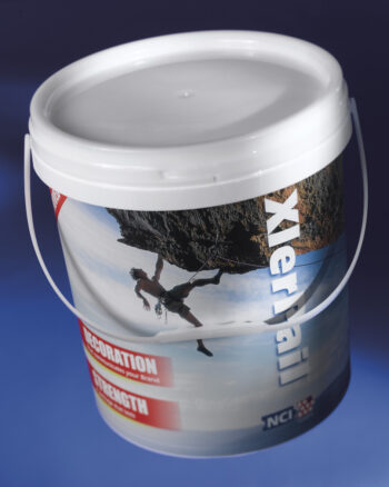 XlerPail plastic pail range with IML decoration