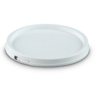 2.2 Litre White plastic lid White