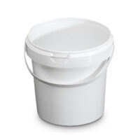 1180mL plastic pail - white