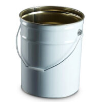 21 Litre pail tapered tinplate Lacquered Inside