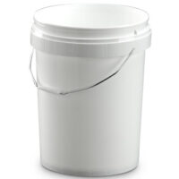 20 Litre XlerPail ™ Pail white with wire handle