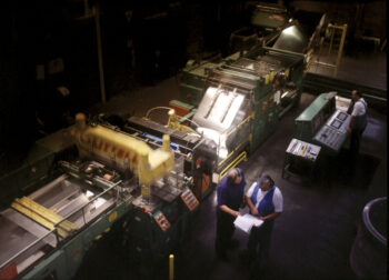 Littel tinplate sheeting line