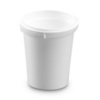 200mL Container Round - colour white