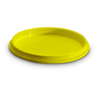 200mL Round Lid - yellow