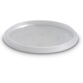 380mL Round Lid - clear