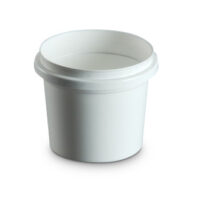 500mL Plastic Pail colour white