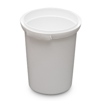 520mL Round Container - colour white